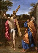 Annibale Carracci Domine,quo vadis (mk08) painting